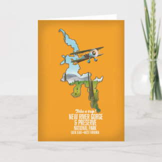New River Gorge National Park and Preserve. Card
