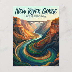 New River Gorge National Park and Preserve Postcard