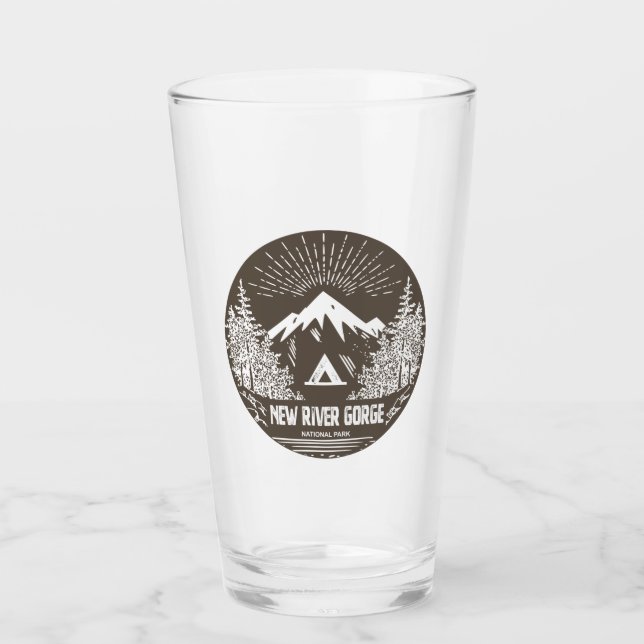 New River Gorge National Park Glass (Front)