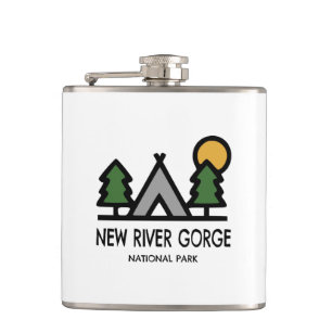 New River Gorge National Park Hip Flask