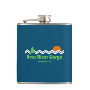 New River Gorge National Park Hip Flask
