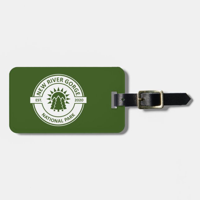 New River Gorge National Park Luggage Tag (Front Horizontal)
