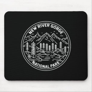 New River Gorge National Park Monoline _1 Mouse Mat