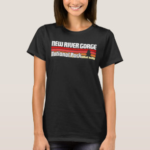 New River Gorge National Park Retro Vintage 70s 80 T-Shirt