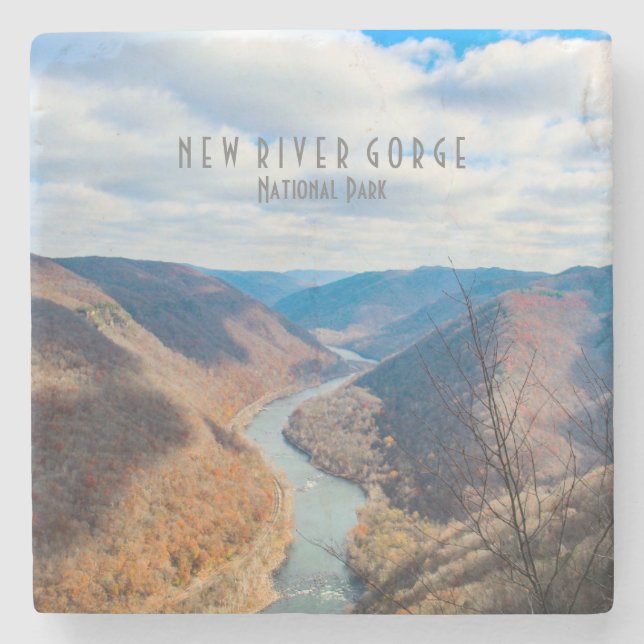 New River Gorge National Park  Stone Coaster (Front)