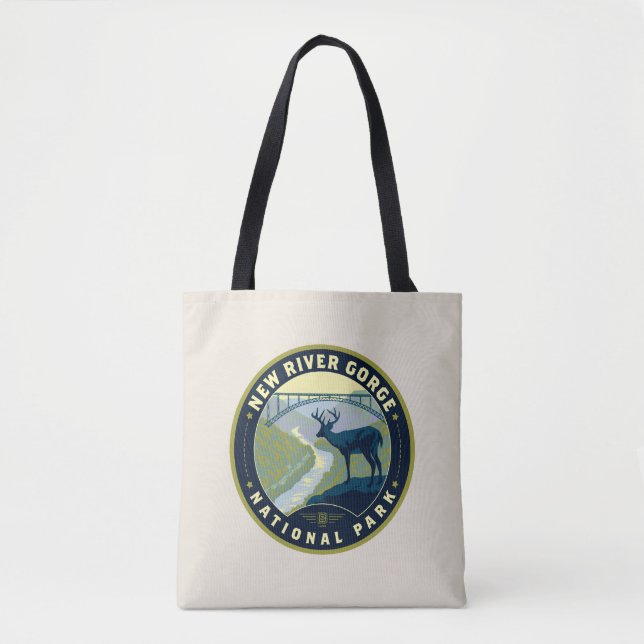 New River Gorge National Park Tote Bag (Front)