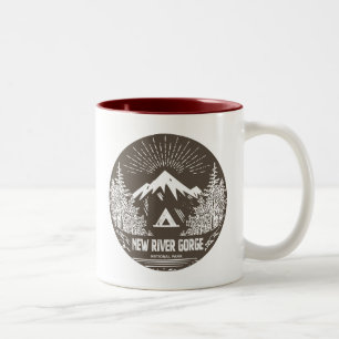 New River Gorge National Park Two-Tone Coffee Mug