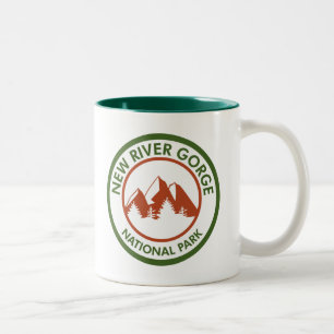 New River Gorge National Park Two-Tone Coffee Mug