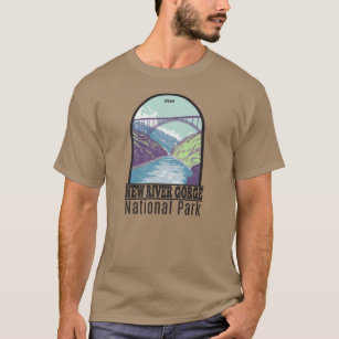 New River Gorge National Park West Virginia Bridge T-Shirt