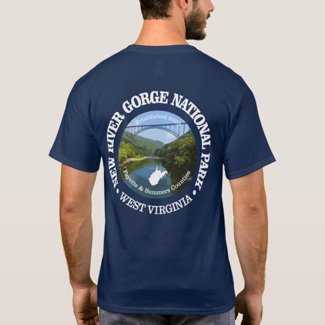 New River Gorge (NP2) T-Shirt (Back)
