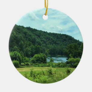 New River, Virginia Ceramic Tree Decoration