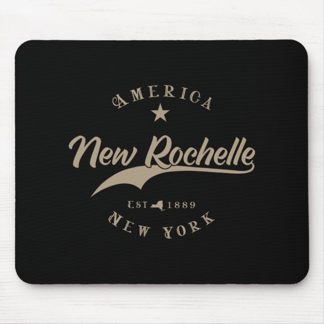 New Rochelle New York  Mouse Mat (Front)