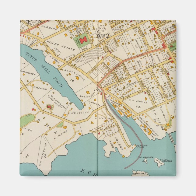 New Rochelle, NY Magnet (Front)