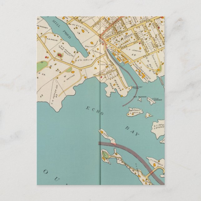 New Rochelle, NY Postcard (Front)