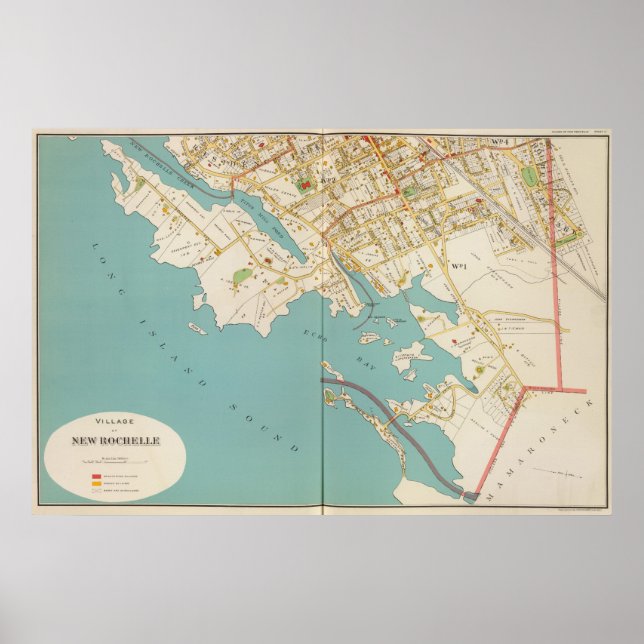 New Rochelle, NY Poster (Front)