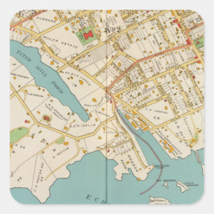 New Rochelle, NY Square Sticker