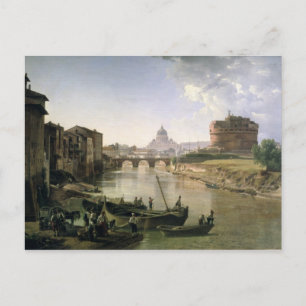 New Rome with the Castel Sant'Angelo Postcard