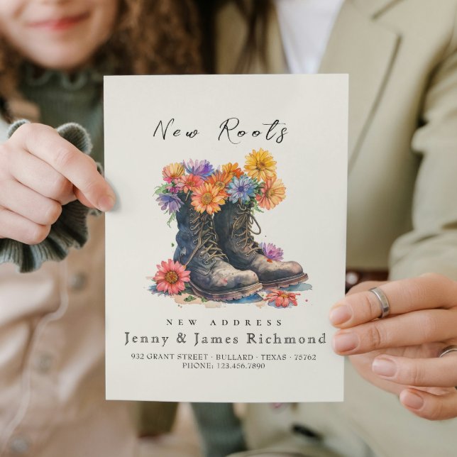 New Roots - New Address I Shoes and Flowers Announcement (Creator Uploaded)