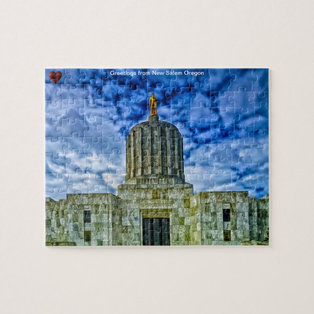 New Salem Oregon Jigsaw Puzzle (Horizontal)