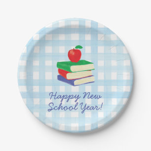 New School Year Back To School Party Paper Plates