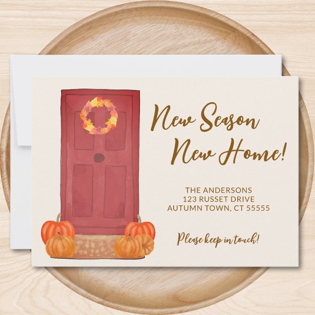 New Season New Home Pumpkin Moving Announcement (Creator Uploaded)