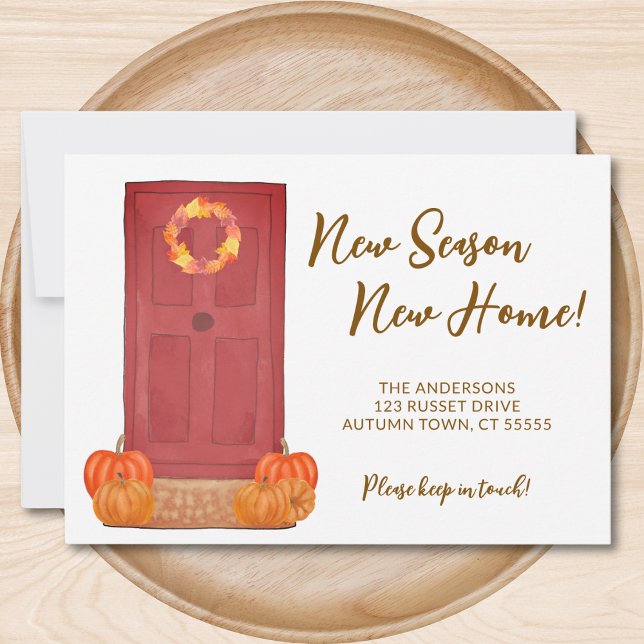 New Season New Home Pumpkin Moving Announcement (Creator Uploaded)