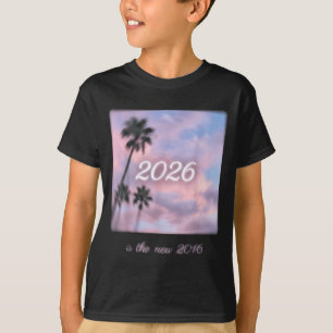 New Shirt 2016 Retro Palm Tree Sunset