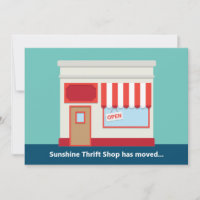 New Shop Cute Grand Opening or Store Moving