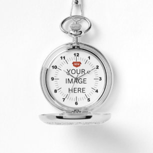 NEW! Silver Pocket Watch - Personalised 
