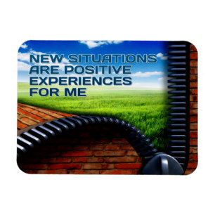 "New situations" Motivation Affirmation Flexible Magnet