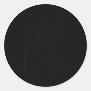 New Skills Seventy 70th 1951 Birthday Pun Gag Gift Classic Round Sticker