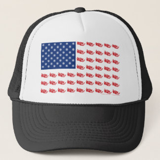 NEW-SLED-Flag-of-Sleds Trucker Hat