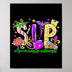 New Slp Mardi Gras Day Orleans Poster