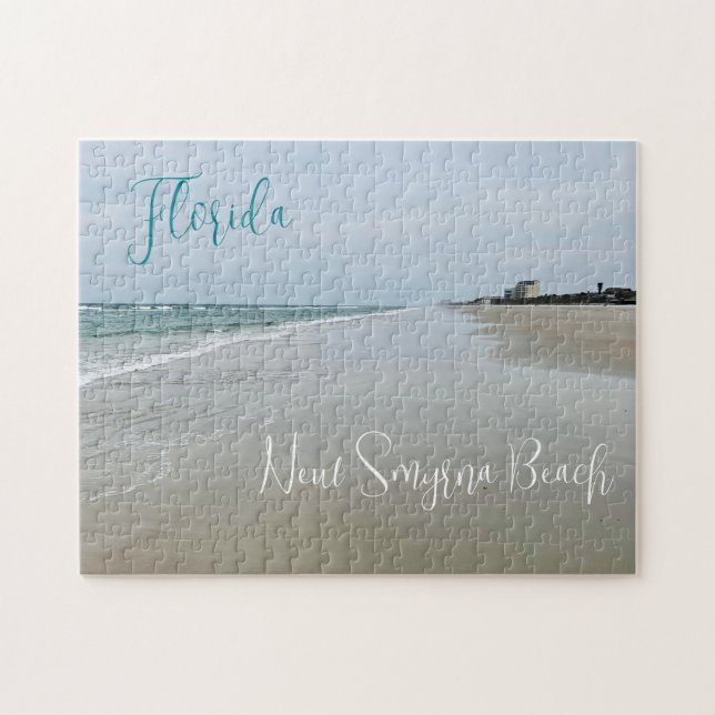 New Smyrna Beach Florida Jigsaw Puzzle (Horizontal)