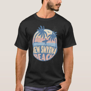 New Smyrna Florida Beach Surf Summer Vacation Vint T-Shirt