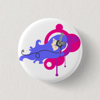 new sound 3 cm round badge