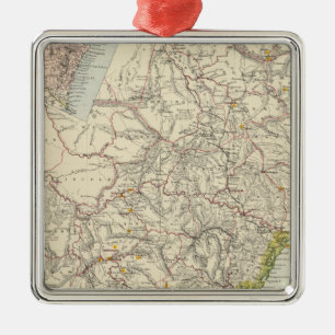 New South Wales 3 Metal Tree Decoration
