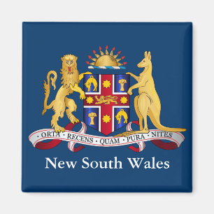 New South Wales coat of arms Magnet