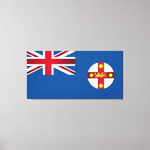 New South Wales flag Canvas Print