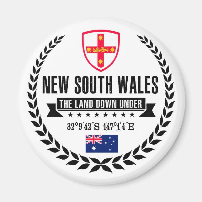 New South Wales Magnet (Front)