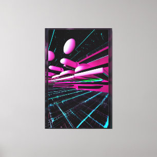 New Spaces - Ken Gage Art Canvas Print