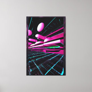 New Spaces - Ken Gage Art Canvas Print