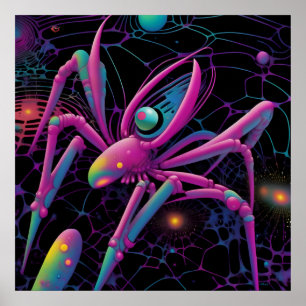 New Spiders in Old Spaces Poster
