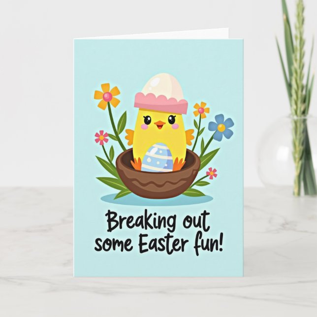 New Spring Fledgling Fun Card (Front)