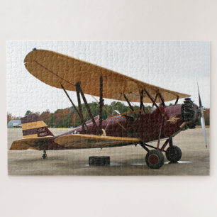 New Standard D-25 biplane aircraft Jigsaw Puzzle