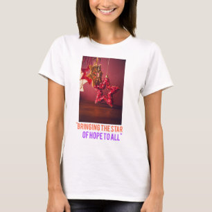 New star design for christmas t-shirts