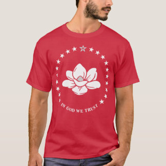 New Starkville Mississippi State Flag Magnolia Sta T-Shirt
