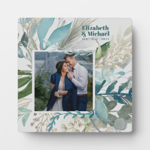 NEW! Stunning Newly Wed PHOTO Gift or Anniversary Plaque