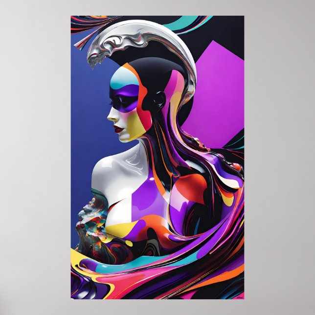 New Surf Punk Wave - Ken Gauge Art Poster (Front)