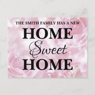 New Sweet Home Moving Announcement Postcard
